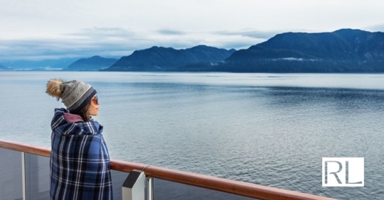 person looking at sea